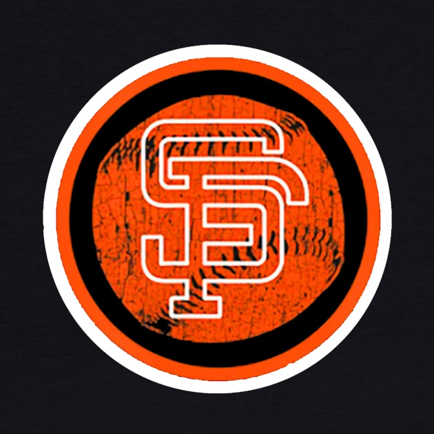 Vintage San Francisco Baseball SF by mn9